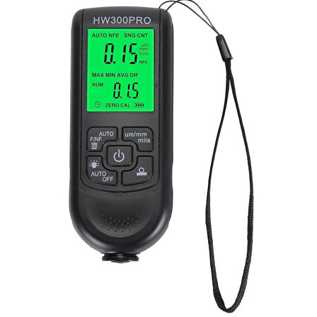 BUFFER® Yüksek Hassasiyetli Dijital Boya Kalınlık Ölçer – Araç Kaporta ve Endüstriyel Yüzeyler için 