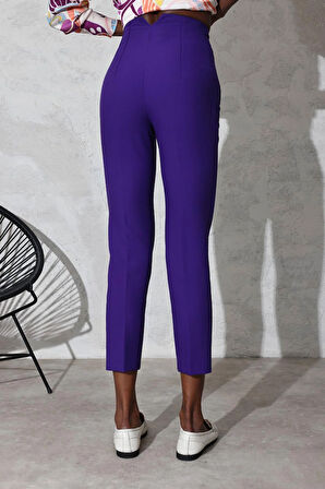Mor Flatolu Pantolon 5113