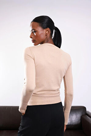 Camel Core-Spun İplikli Basic Klasik Triko 1147