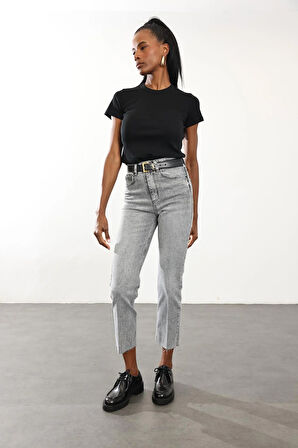 Siyah Fit Basic Tişört 