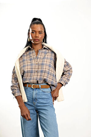 Vizon Ekoseli Oduncu Gömlek 