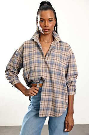 Vizon Ekoseli Oduncu Gömlek 