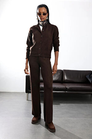 Acı Kahve Triko Takım 