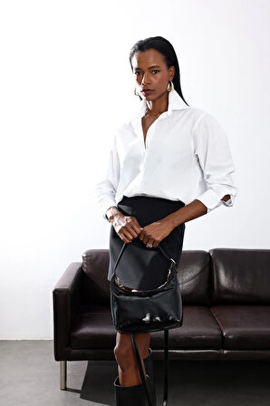 Beyaz Poplin Gömlek 16985