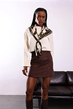 Kemik Bisiklet Yaka Kazak 