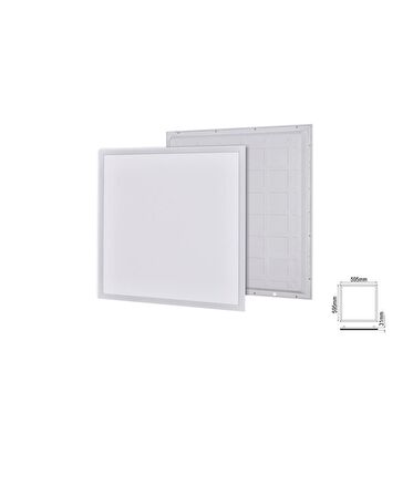 42W 60X60 Backlight Led Panel Armatür Beyaz Işık 2 Adet