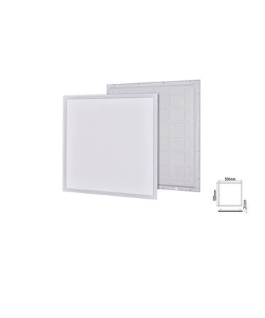 42W 60X60 Backlight Led Panel Armatür 3200k Sarı Işık - 2 Adet