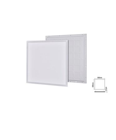 48W 60X60 Backlight Led Panel Armatür Amber Işık 2 Adet