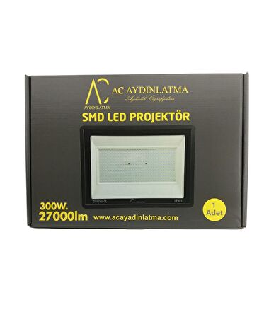 300W Led Projektör Beyaz Işık