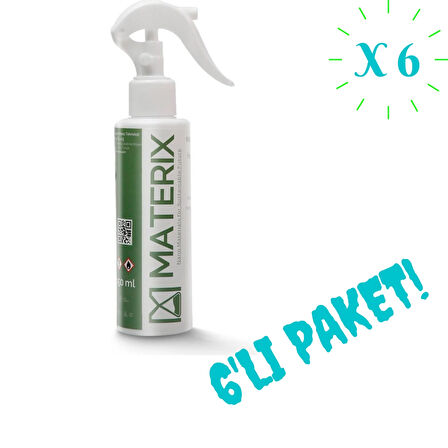 MATERIX 2 YIL ETKİLİ DUŞAKABİN KİREÇ VE SU LEKESİ ÖNLEYİCİ CAM SU İTİCİ - HOME CLEAN - 6'lı PAKET