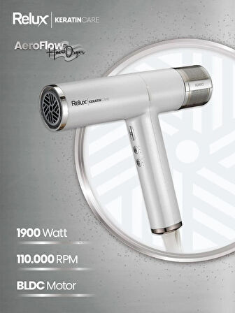 RELUX CERATİNE CARE AEROFLOW SAÇ KURUTMA MAKİNESİ RHD9190W