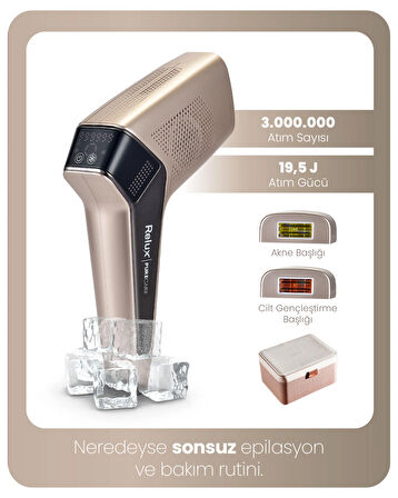 Relux IPL9850 PureCare 3.000.000 Atım IPL Lazer Epilasyon Cihazı