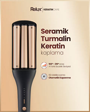 Relux RC9535 KeratinCare 4 Ayarlı  Wag Maşa