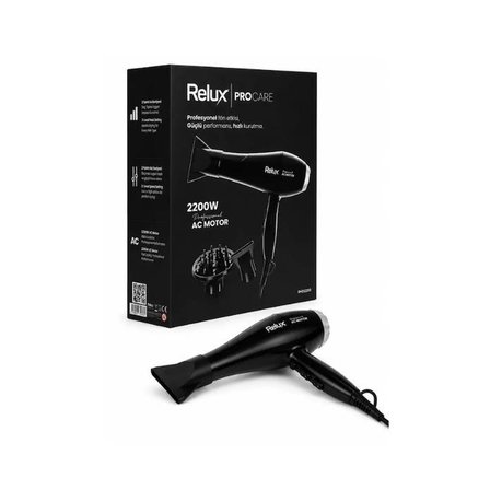 Relux RHD2200 Procare Comfort AC Motor Saç Kuruma Makinesi 2200w