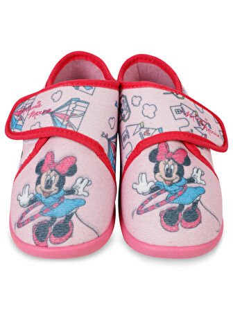 Minnie Mouse Kız Çocuk Panduf 26-30 Numara Pembe