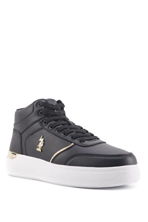 U.S Polo Assn. ALON 3PR Kadın Sneaker Ayakkabı Siyah 36-40 