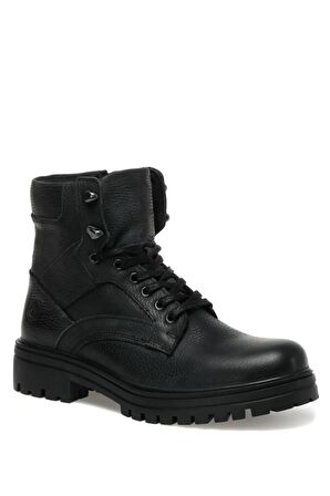 Lumberjack MASTER 3PR Erkek Hakiki Deri Bot Siyah 40-45 
