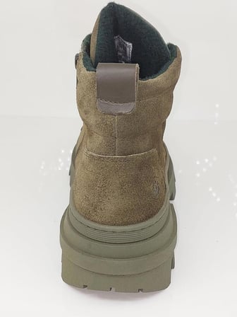LUMBERJACK BRUNELLPO 3PR HAKİ SÜET DERİ COMFORT CASUAL TARZ ERKEK BOT
