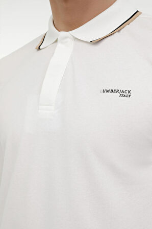 Lumberjack ML FRANKY 15BA 110 3PR Erkek  Ekru Tişört
