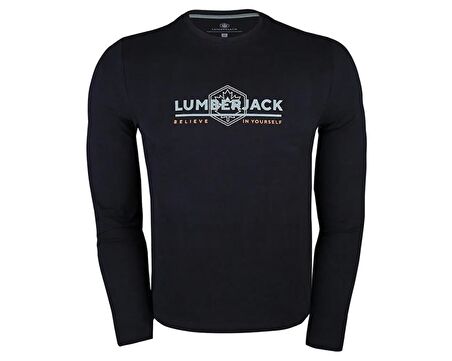 Lumberjack 3W Ml Madrid B 14Ty607 3Pr Erkek Günlük Sweatshirts 101450515 Siyah