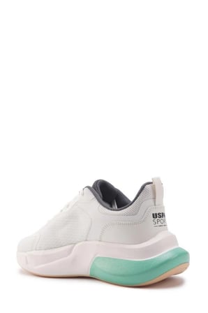 U.S.POLO ASSN WILLY 4FX BEJ YEŞİL COMFORT CASUAL ANATOMİK SPOR AYAKKABISI