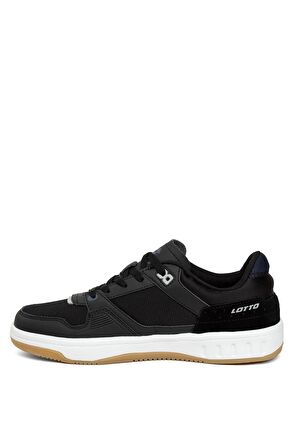 Lotto 101503054 Loren Erkek Klasik Sneaker Siyah - Mavi