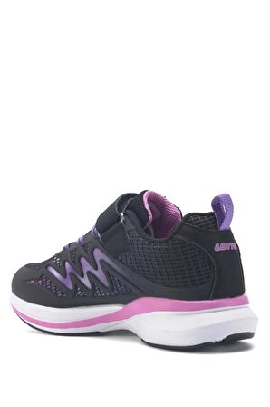 LOTTO MONTESE SİYAH MOR ÇOCUK SNEAKER