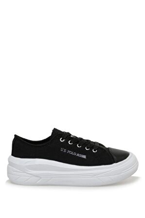 CLEME TEX JR 4FX  Siyah Kız Çocuk Sneaker-Siyah