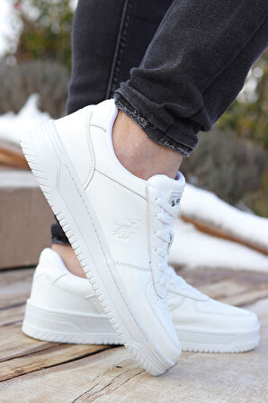 U.S. Polo Assn. Robert Cilt Erkek Sneaker Spor Ayakkabı