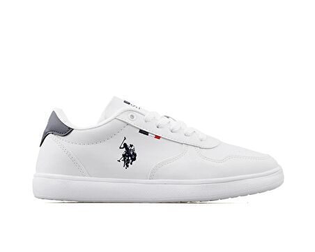 U.S.Polo Assn. 4M Thunder 4Fx Erkek Günlük Ayakkabı 101502307 Beyaz