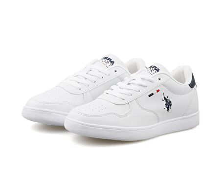 U.S.Polo Assn. 4M Thunder 4Fx Erkek Günlük Ayakkabı 101502307 Beyaz