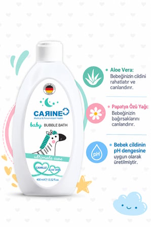 CARINE BEBEK BANYO KÖPÜĞÜ 400 ML