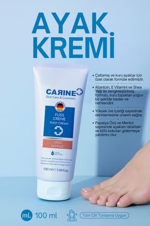 CARINE  AYAK BAKIM KREMİ 100 ML