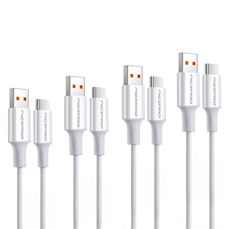 NPO UTC20 45W 2m TPE USB to Type-C Hızlı Şarj ve Data Kablosu 4 adet