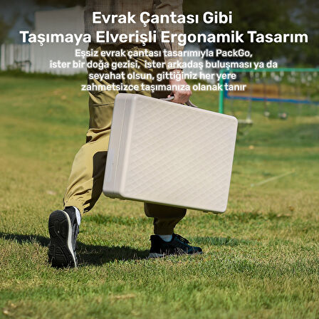 NPO AP2718T 27'' FHD 8/128GB Android Dokunmatik Çantalı Şarjlı Taşınabilir Smart Led Ekran
