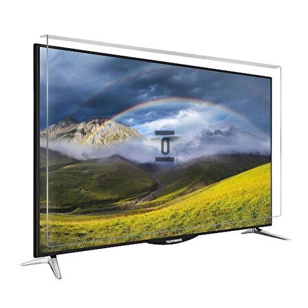 Bestomark Kristalize Panel Sunny 43" 3D Smart Uydu Alıcılı Tv Ekran Koruyucu Düz (Flat) Ekran