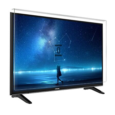 Bestomark Kristalize Panel LG 55NANO756PA Tv Ekran Koruyucu Düz (Flat) Ekran