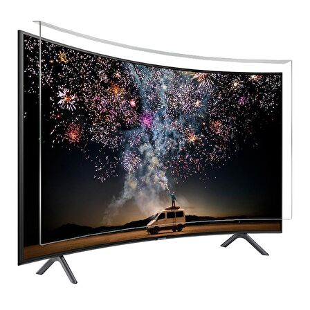 Bestomark Kristalize Panel LG OLED55G26LA Tv Ekran Koruyucu Düz (Flat)