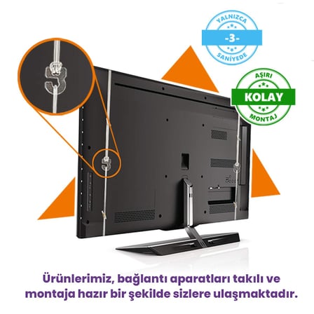 Bestomark Kristalize Panel Sony KD-65XE8505 Tv Ekran Koruyucu Düz (Flat) Ekran