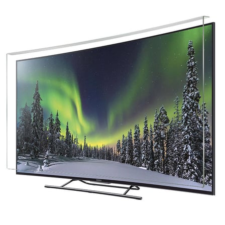 Bestomark Kristalize Panel Samsung 65RU7300 Tv Ekran Koruyucu Curved Ekran