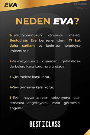 Bestoclass Eva Supersonic 65'' Gerçek Kırılmaz TV Ekran Koruyucu