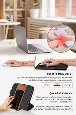 Mousepad Bilek Destekli Ped/Yastık Siyah