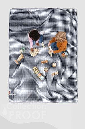 Proof Etkinlik Ortusu Dama Denim 140x140 cm