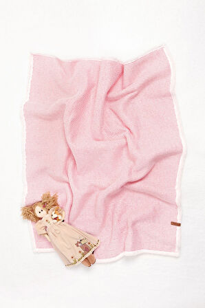 Pouf Bebek BATTANiYE 80x100 cm Alize Pembe