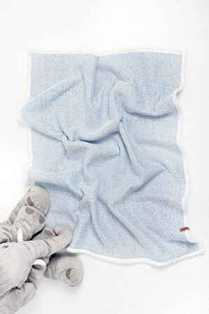 Pouf Bebek BATTANiYE 80x100 cm Alize Mavi