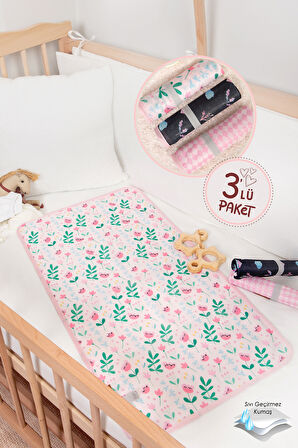 PROOF ALT AÇMA ÖRTÜSÜ 47x74 CM 3'LÜ PEMBE GRUP