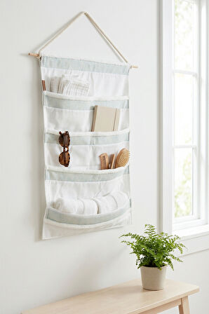 Duvar Kapı Askılık Organizer Solid Ç.Yeşili