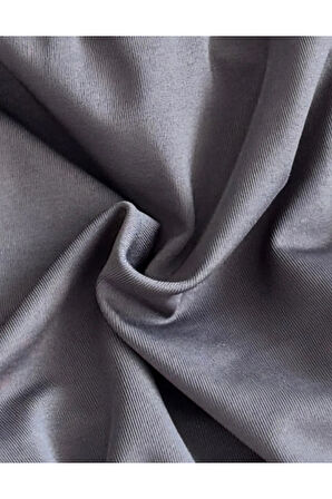 ALYA UNDERWEAR Toparlayıcı Yüksek Bel Kadın Günlük Spor Parlak Tayt ( Antrasit, Xl )