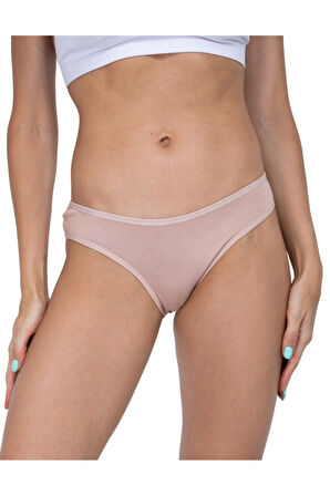 ALYA UNDERWEAR Kadın Brazilian Külot 5 Adet (TEN)