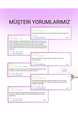 ALYA UNDERWEAR Pamuklu Kadın Külot Slip Empirme Baskılı Yüksek Bel İç Çamaşırı - 5'li Paket - Lacivert
